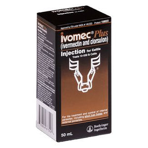 Ivomec® Plus (ivermectin and clorsulon) Injection for Cattle