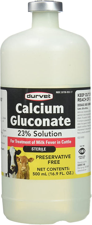 Durvet Calcium Gluconate Solution | Livestock Vet Supply