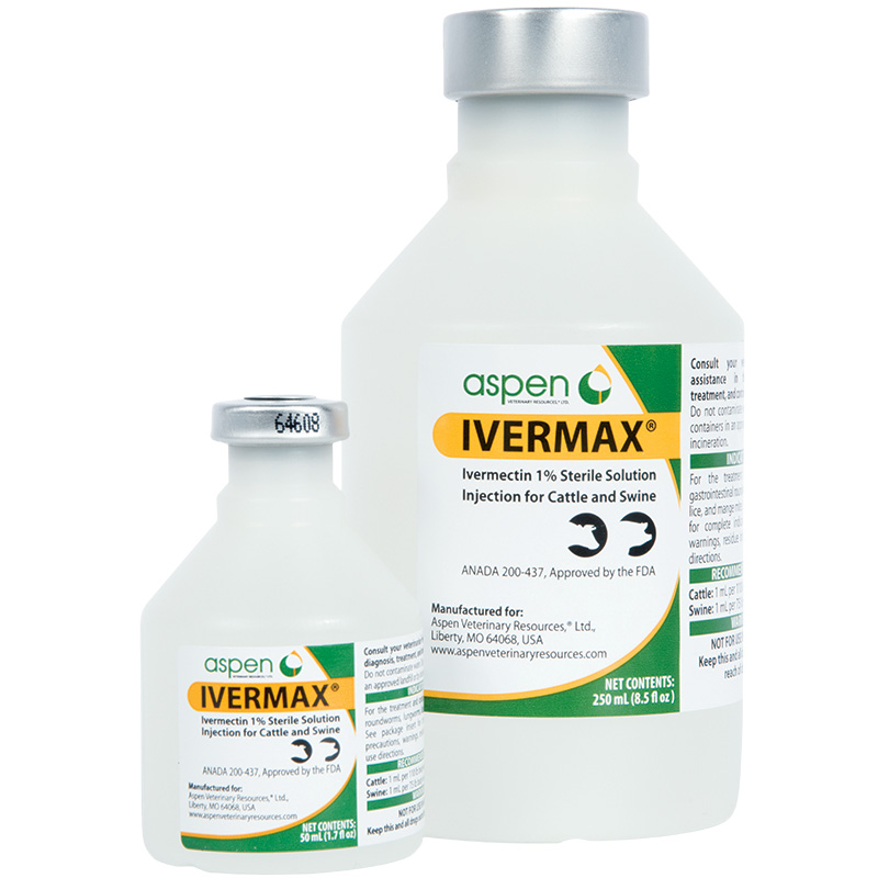 Aspen Ivermax Injection | Livestock Vet Supply